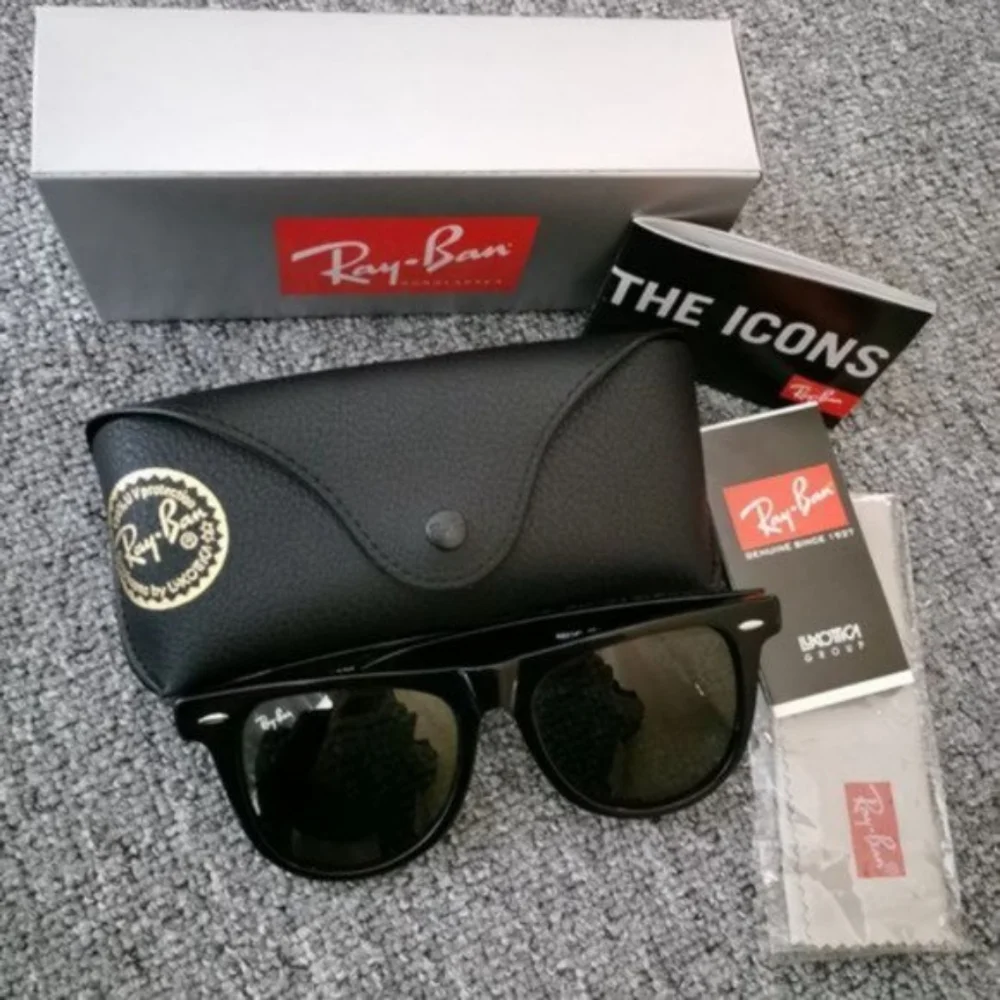 Ray-Ban 2140 Sunglasses 54mm black Frame - Picture 3 of 5